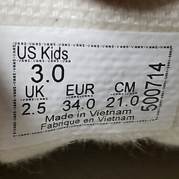 Vans Kids Logo Pop Old Skool Boy's Skate Shoes, Black/Red Little Kid Size 3 / 34 - Picture 12 of 12